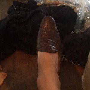 italian Joan Helpein slip on loafers